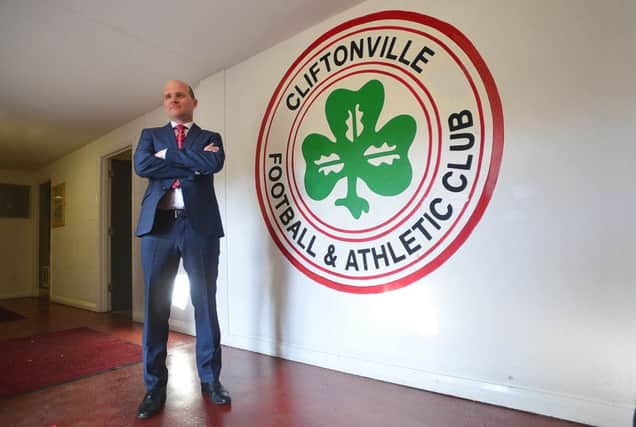 New Cliftonville manager Barry Gray. Picture By: Arthur Allison.
