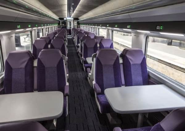 The interior of the Enterprise Dublin Belfast train.

It is easy to forget the consequences for quiet passengers of not getting tough with disruptive ones