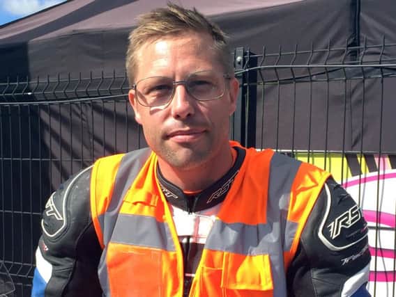 Jamie Hodson from Wigan, who has died after a crash at the Ulster Grand Prix.