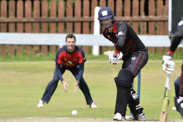 Andrew Balbirnie batting for Pembroke before his crucial run out
  Photo by Stephen  Hamilton / Press Eye
