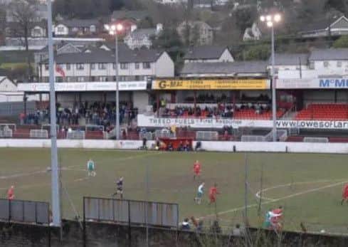 Inver Park, home of Larne Football Club