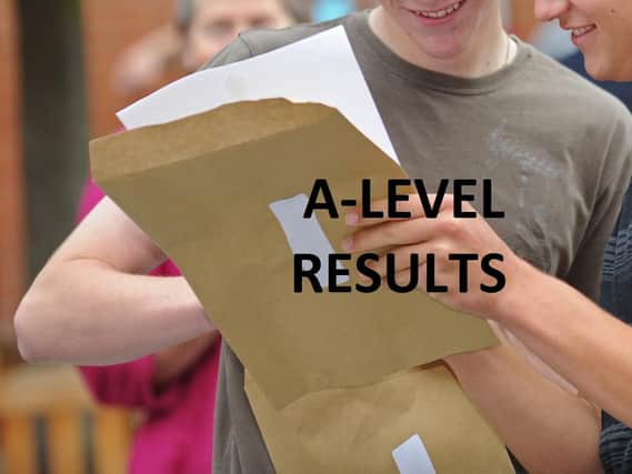 A level results