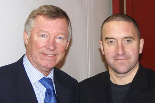 The author of the book who is from the Short Strand but now lives in Carryduff counts Sir Alex Ferguson as a friend