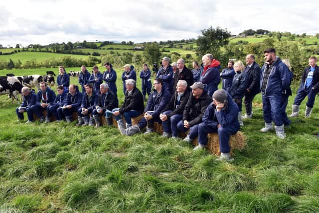 Large crowds featured during the AFBI on farm events this week.