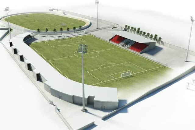 The new-look Brandywell Stadium is one of several possible venues which could host Institutes home fixtures this season.