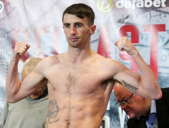 Tyrone McCullagh tops the bill at the Devenish on Saturday night as he seeks to take his pro record to 8-0.