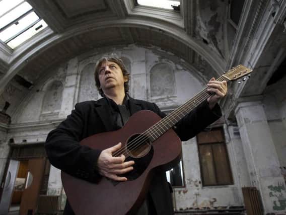 The late Belfast songwriter Bap Kennedy, whose last album has been shortlisted for a local music prize