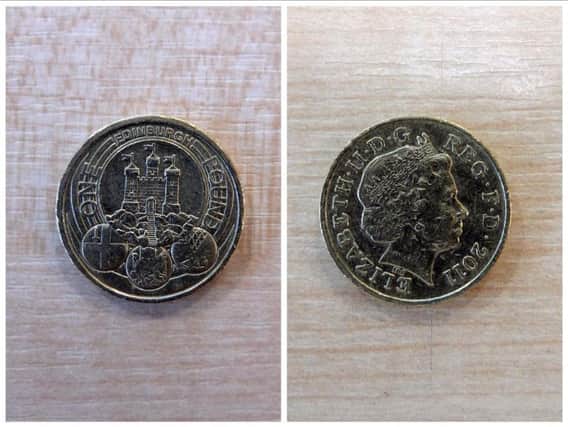 This one pound coin is the rarest in circulation according to Change Checker. (Photo: Johnston Press)