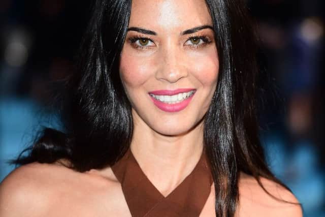 Olivia Munn, as Olivia replaced Amelia as the most popular name given to baby girls in England and Wales in 2016