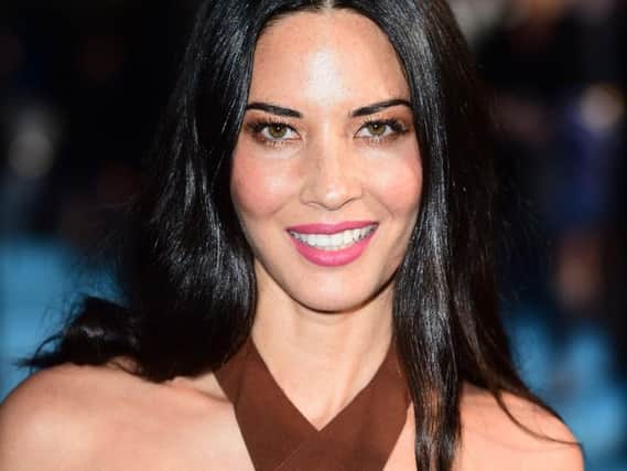 Olivia Munn, as Olivia replaced Amelia as the most popular name given to baby girls in England and Wales in 2016
