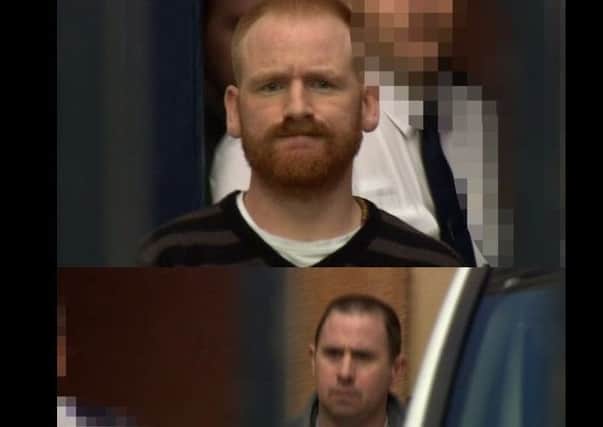Brian Walsh (above) and Darren Poleon (below)
both convicted of explosives and terror offences after bomb found at Waterfoot Hotel, Londonderry.