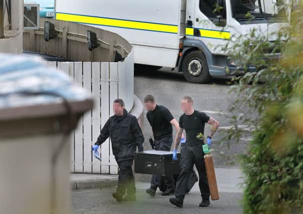 A bomb disposal team at the Waterfoot Hotel in Londonderry in 2015 after the hotel was evacuated due to a bomb planted ahead of a PSNI recruitment day at the venue. The dissident terrorist culprits got a weak sentence