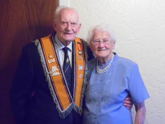 Joseph and Ellen Graham are celebrating 75 years of marriage