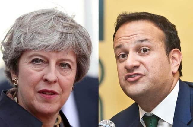 Theresa May will welcome Leo Varadkar to Downing Street today