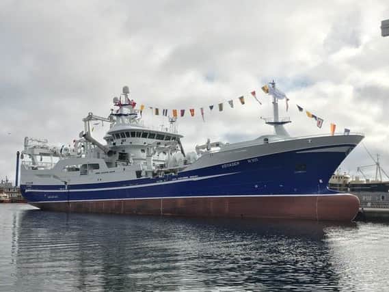 The fishing vessel Voyager is a UK leader and represents the most modern thinking in the British and Irish fleet