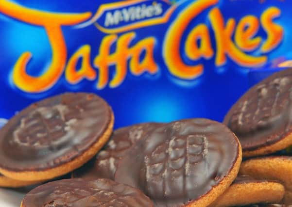 File photo dated 19/11/2010 of a general view of a plate of Jaffa Cakes. A box of Jaffa Cakes has shrunk in size from 12 to 10 biscuits, sparking outrage from fans of the favourite treat. PRESS ASSOCIATION Photo. Issue date: Tuesday September 26, 2017. Some retailers appear to be still selling the McVitie's brand for the same amount as the old packs, despite the manufacturer dropping the recommended retail price (RRP) to reflect the smaller size. See PA story CONSUMER Jaffa. Photo credit should read: Clive Gee/PA Wire
