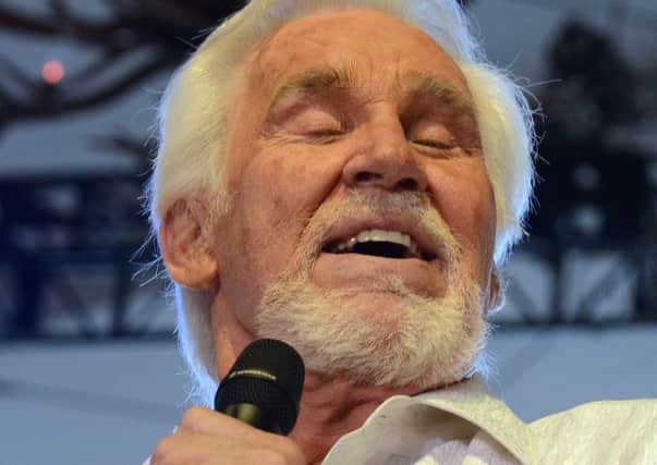 Kenny Rogers performs at the Stagecoach Country Music Festival in Indio, Calif., earlier this year.