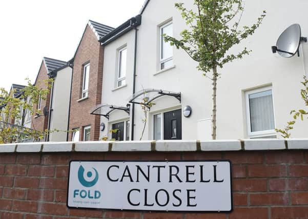 Cantrell Close, a shared housing area off the Ravenhill Road.
Picture: Arthur Allison/Pacemaker Press