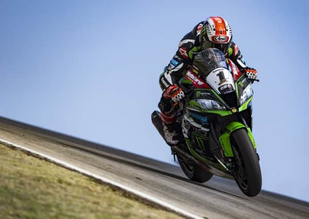 Jonathan Rea topped the times in free practice at Magny-Cours in France on Friday.