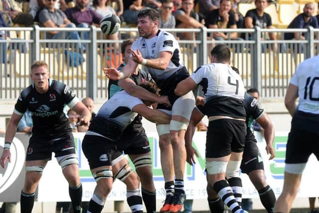 Zebre secure ball against Ulster