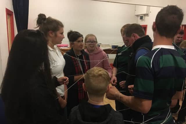 Getting to know each other at the new members night