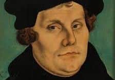 German monk Martin Luther, who played a critical role in the Reformation