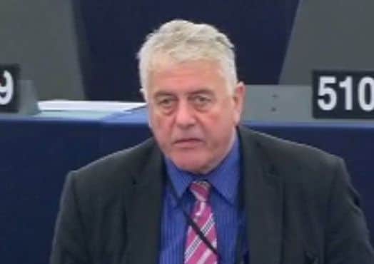 Jim Nicholson said the EU Commission decision was 'spiteful'