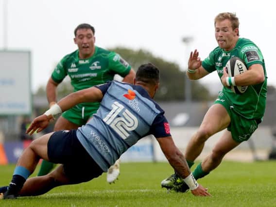 Kieran Marmian will make his 100th appearance for Connacht against Ulster in the Guinness PRO14