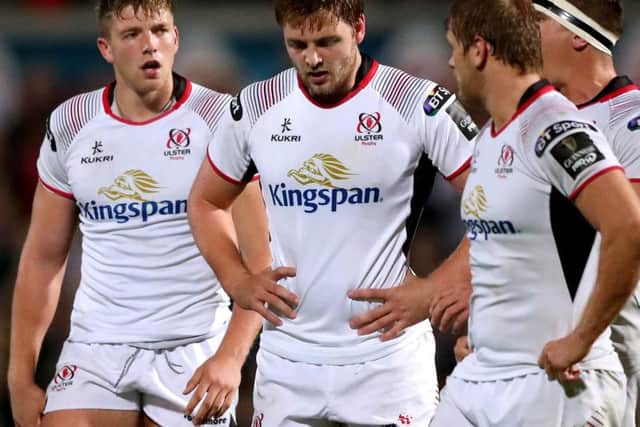 Jean Deysel, Iain Henderson and Chris Henry make up the Ulster backrow for the game against Connacht