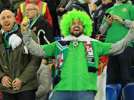 Some of the best fan pics from the Northern Irleand V Germany game on 5 October 2017
