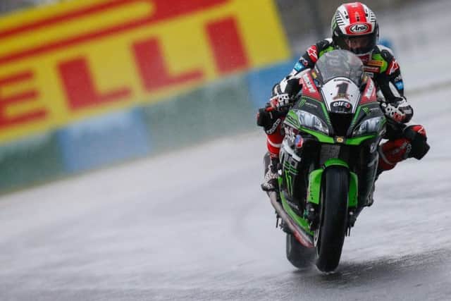 Jonathan Rea clinched his third consecutive World Superbike title in France