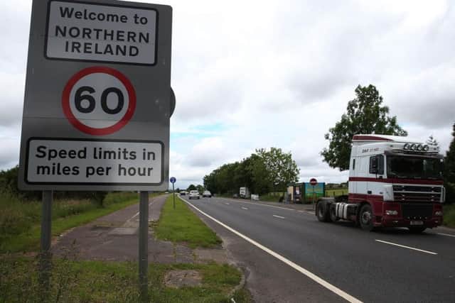 The border between the Republic of Ireland and the UK will become the external frontier of the EU