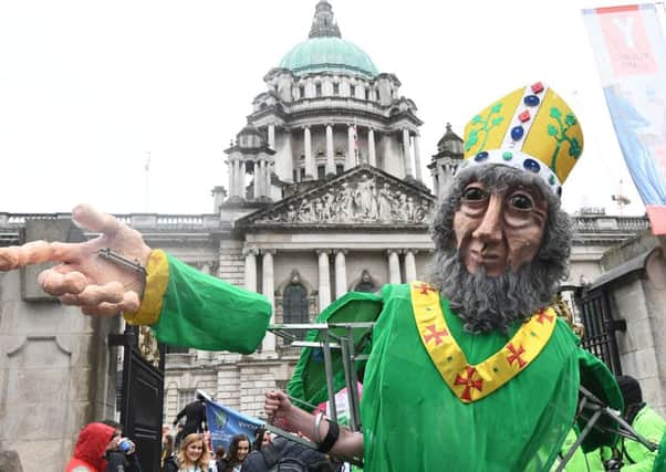 Unionists expressed concerns at how Belfasts St Patricks Day celebrations have developed