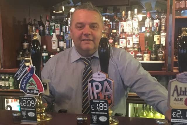 Robert McClenaghan, duty manager of The Central Bar in Carrick, said he would be in the bar all night