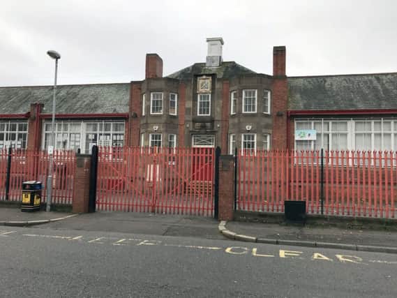 Euston Street Primary School in Belfast, along with every other school in NI, was closed for a second day on Tuesday