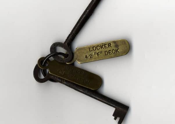 The Titanic locker keys survived along with steward Sidney Daniels
