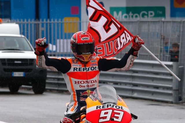 Three-time MotoGP world champion Marc Marquez.