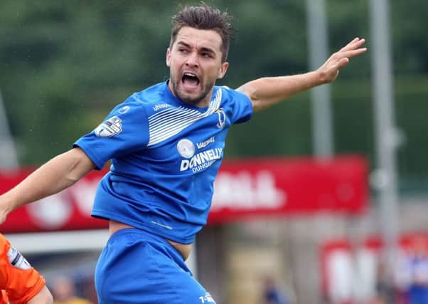 Dungannon Swifts' Chris Hegarty.