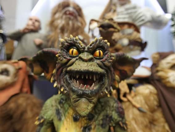 A Gremlins movie replica puppet among items seized from a drug lord behind a cannabis factory in a nuclear bunker which are to be auctioned at Wilsons Auctions in Mallusk