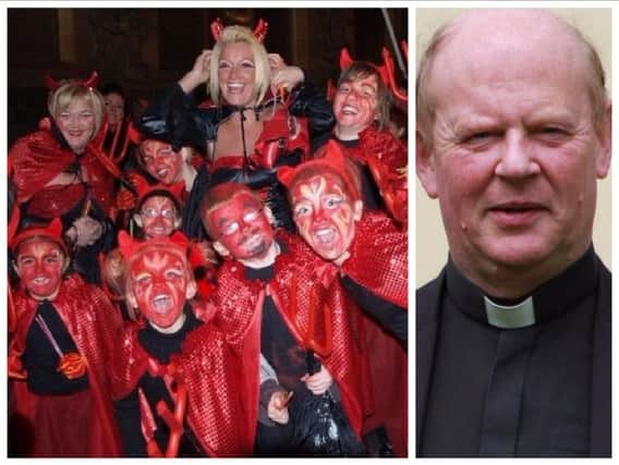 Rev Canon David Crooks (above) said Hallowe'en in Northern Ireland is becoming a "cult".