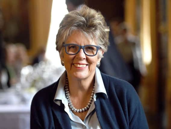 Prue Leith, who has appeared to accidentally reveal the winner of this year's Great British Bake Off.