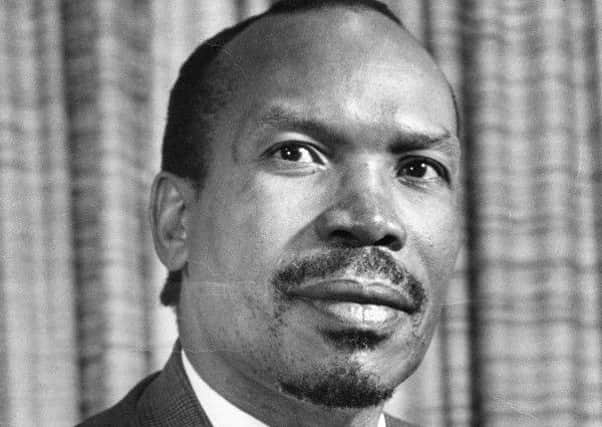 Sir Seretse Khama, first President of Botswana, who held the office from 1966 to 1980