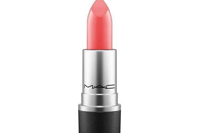 MAC Lipstick in Vegas Volt, Â£16.50, available from John Lewis