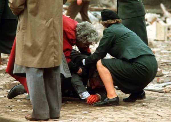 PACEMAKER  BELFAST: Blast survivors, soldiers and police officers pulled the injured from the rubble after the Enniskillen bomb.