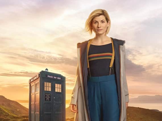 The new costume for the 13th Doctor.