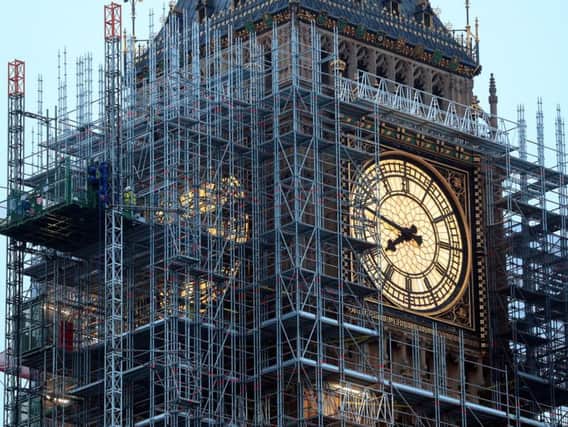 The Elizabeth Tower, also known as Big Ben