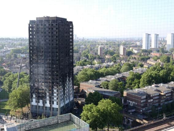 The Grenfell Tower in London