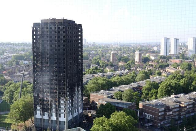The Grenfell Tower in London