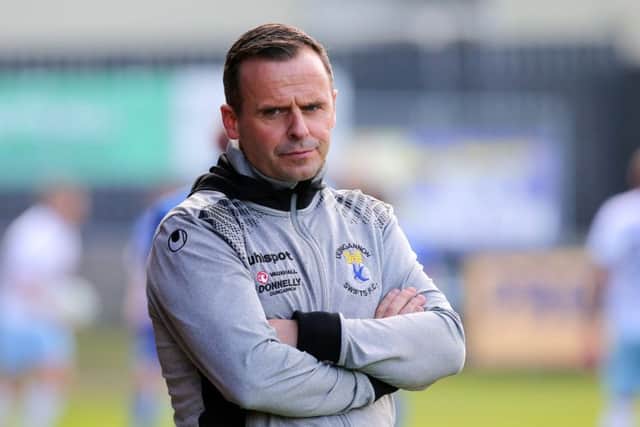 Dungannon Swifts manager Rodney McAree. Pic by INPHO.