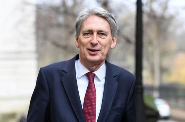 A fall in productivity levels would be a setback for Mr Hammond